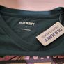 old navy dark green small t shirt Image 3