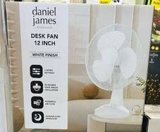 Desk fan 12 inch - AS NEW