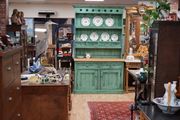 Vintage Irish Pine Kitchen Dresser Artist Upcycled