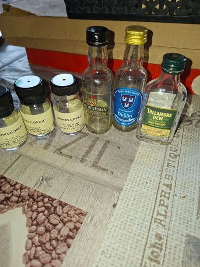 20 Miniature Bottles Kilbeggan, Tullamore, Dublin Etc. Selling as a lot Postage Available