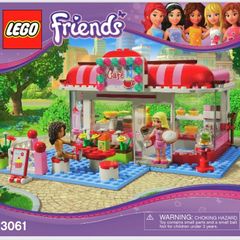 Lego Friends City Park cafe