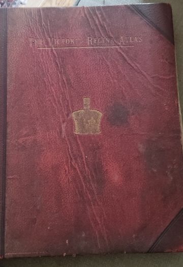 The Victoria Regina Atlas. Political, Physical & Astronomical. 1906 HB