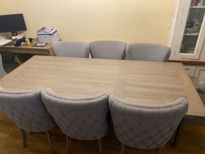 large dining room table