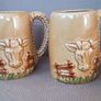 Vintage An Tseapain Tir A Dheanta  Mug X 2 Image 2