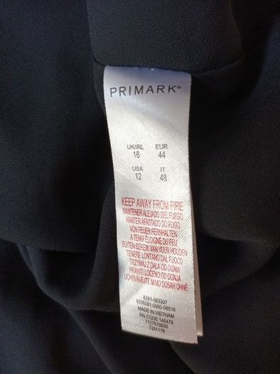 Primark Dress..  S.L- 16.
