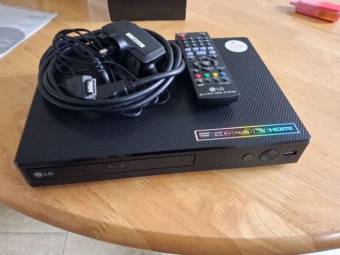 blu-ray DVD Player and dvds