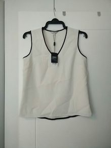 Next Sleeveless Cream Blouse BNWT