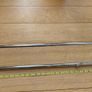 NEW   Double bathroom towel rail in chrome  Approx 2 ft long. See measurements in photos Image 7