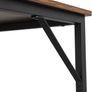 _Computer Desk Slim Office Desk 100 x 50 x 75 cm Image 6