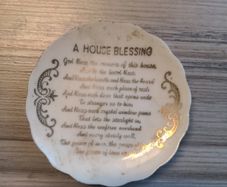 Foreign  Decorative Dish - A House Blessing