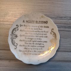 Foreign  Decorative Dish - A House Blessing