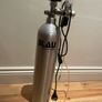 Blau Co2 Aluminium Tank & Dual regulator Image 3