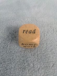 Activity decider dice for kids