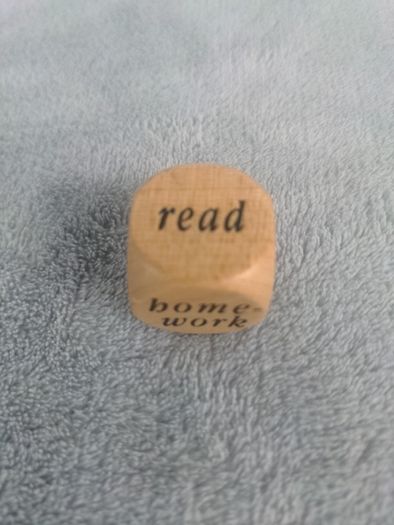 Activity decider dice for kids