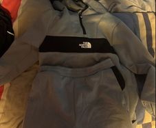 kids northface tracksuit