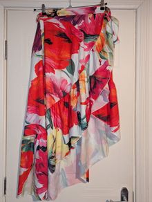 Perfect for Summer gorgeous floral wrap skirt