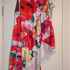 Perfect for Summer gorgeous floral wrap skirt