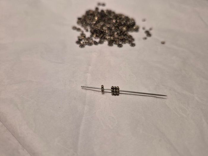 metal Snowflake Spacer Beads
