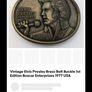 First Edition Official Elvis Presley Memorial Buckle 1977 Image 9