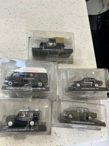 Police cars x 5