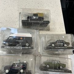 Police cars x 5