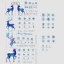 Jagowa Christmas & New Year Window Stickers - Stunning Decorations & Clings for Glass - Static Electricity - Style A Image 2