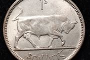Ireland - 1928 - Shilling - Bull - Silver - KM.6 - [2753]