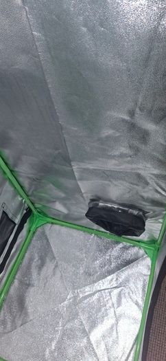 Grow Tent (Used) 60x60x180cm + 75 Watts Full Spectrum LED Grow Light + Fan (Usb-C)