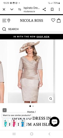 Mother of Bride Groom Ispirato dress