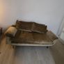 HKLIVING Retro Sofa 2-Seats Velvet Corduroy Aged Gold Image 3