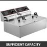 220v Commercial Electric Deep Fryer 5000w 12litre Image 7