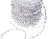 Vertical Blind Bottom Chain for 3.5 Inch/ 89 mm Slats 20 Meter 200 clips