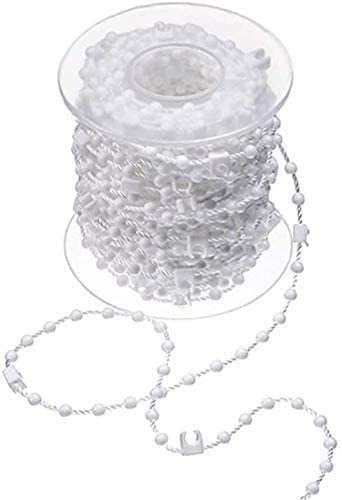 Vertical Blind Bottom Chain for 3.5 Inch/ 89 mm Slats 20 Meter 200 clips