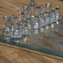 Glass chess set Image 6