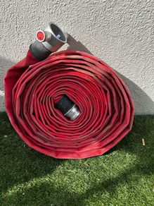 Heavy Duty Lay-Flat Fire Hose with Couplings
