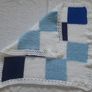 Handmade reversible  baby blanket Image 2