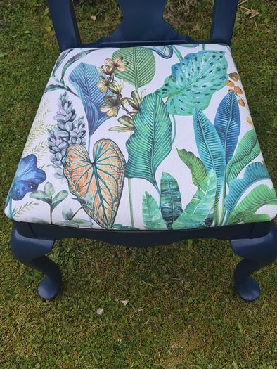Stunning Navy Chair