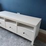 Ikea hemnes tv unit white Image 2