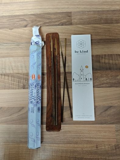 Incense Sticks and Holder