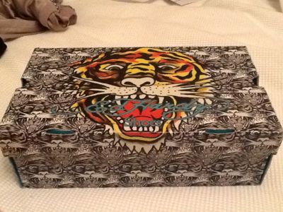 Ed Hardy Lowrise Canvas Shoes