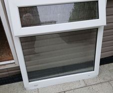 pvc double glazed window