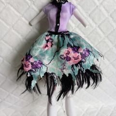 Dress for Honey Swamp monster high doll (b)