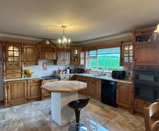 Solid oak kitchen