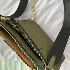 2 green bags