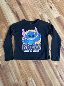 Girls lilo & Stitch Halloween top age 9-10 excellent condition!
