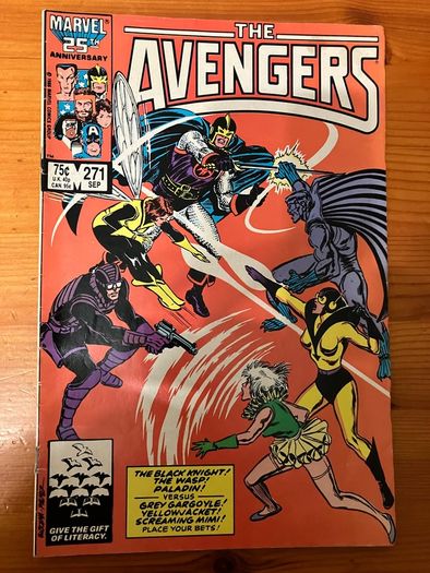Comic: 'The Avengers' 271 / September 1986