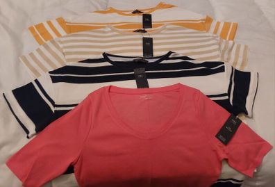 4 x M&S Cotton Tops Bundle Brand New With Tags Postage Included