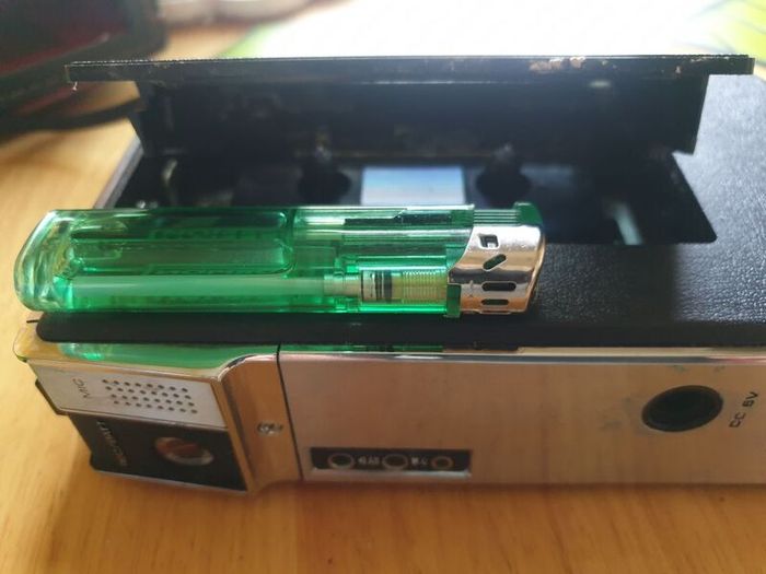 1975 Sharp Tape Recorder with case