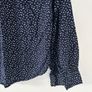 M&S Navy White Dot Blouse Size 38 or 10 UK Image 7