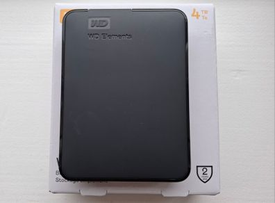 WD Elements 4TB Hard Drive